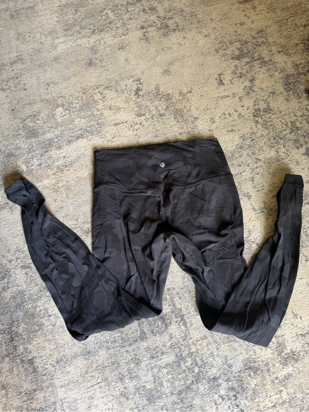 lululemon athletica Black Align Leggings Camo
